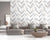 Grace Ancona Grey 32 Inch x 64 Inch tile in room setting
