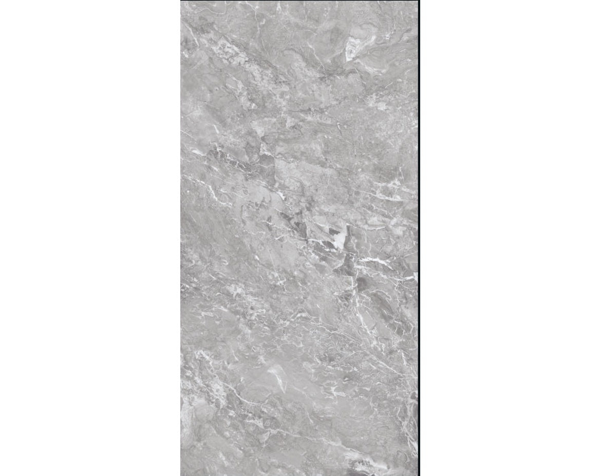 Grace Ancona Grey 32 Inch x 64 Inch tile face close-up