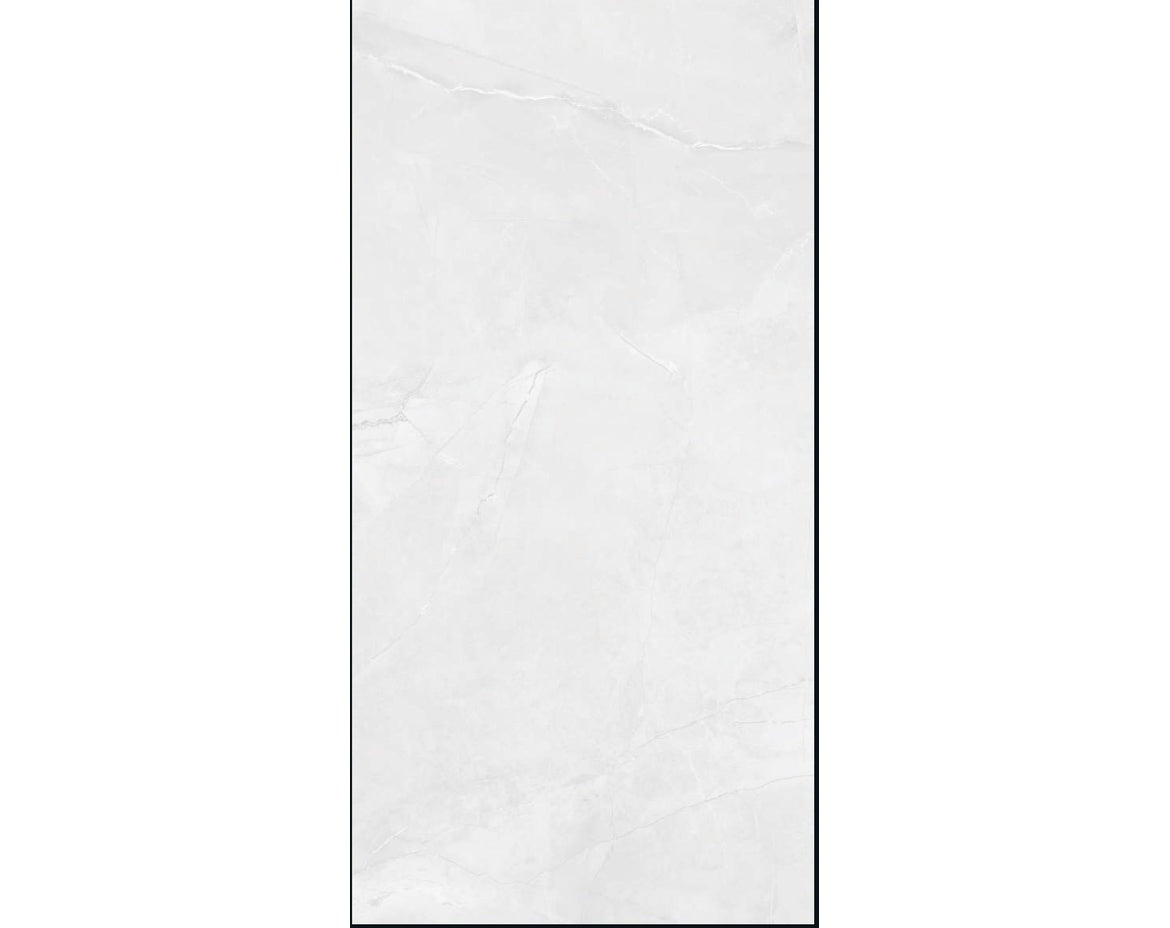 Grace Appolo Bianco 32 Inch x 64 Inch tile face close-up