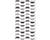 Grace Barbados Decore 32 Inch x 64 Inch tile face close-up