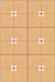 Clovero Sunset 24 x 24 Inch tile pattern repeat