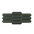 Como Green Subway Tile 3 Inch x 12 Inch