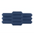 Como Navy Subway Tile 3 Inch x 12 Inch