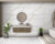 Craft Crusty Statuario Pist 32 Inch x 64 Inch tile in room setting