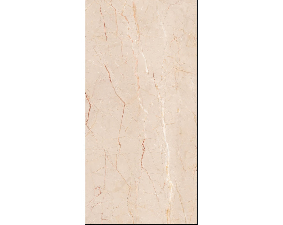 Grace Crema Ciana 32 Inch x 64 Inch tile face close-up