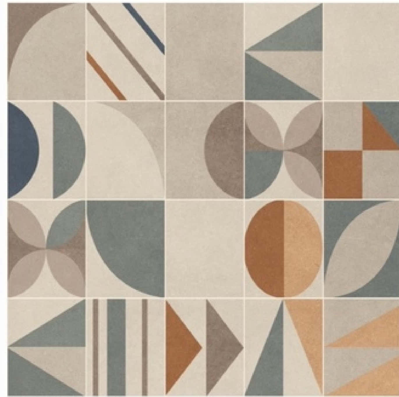 Cubique Beige 24 x 24 Inch tile close-up