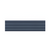 Denim Blue Fluted Matt Tile 3 x 12 Inch