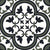 Dictate Foresta Green Moroccan Vitrified Tile 12 Inch x 12 Inch
