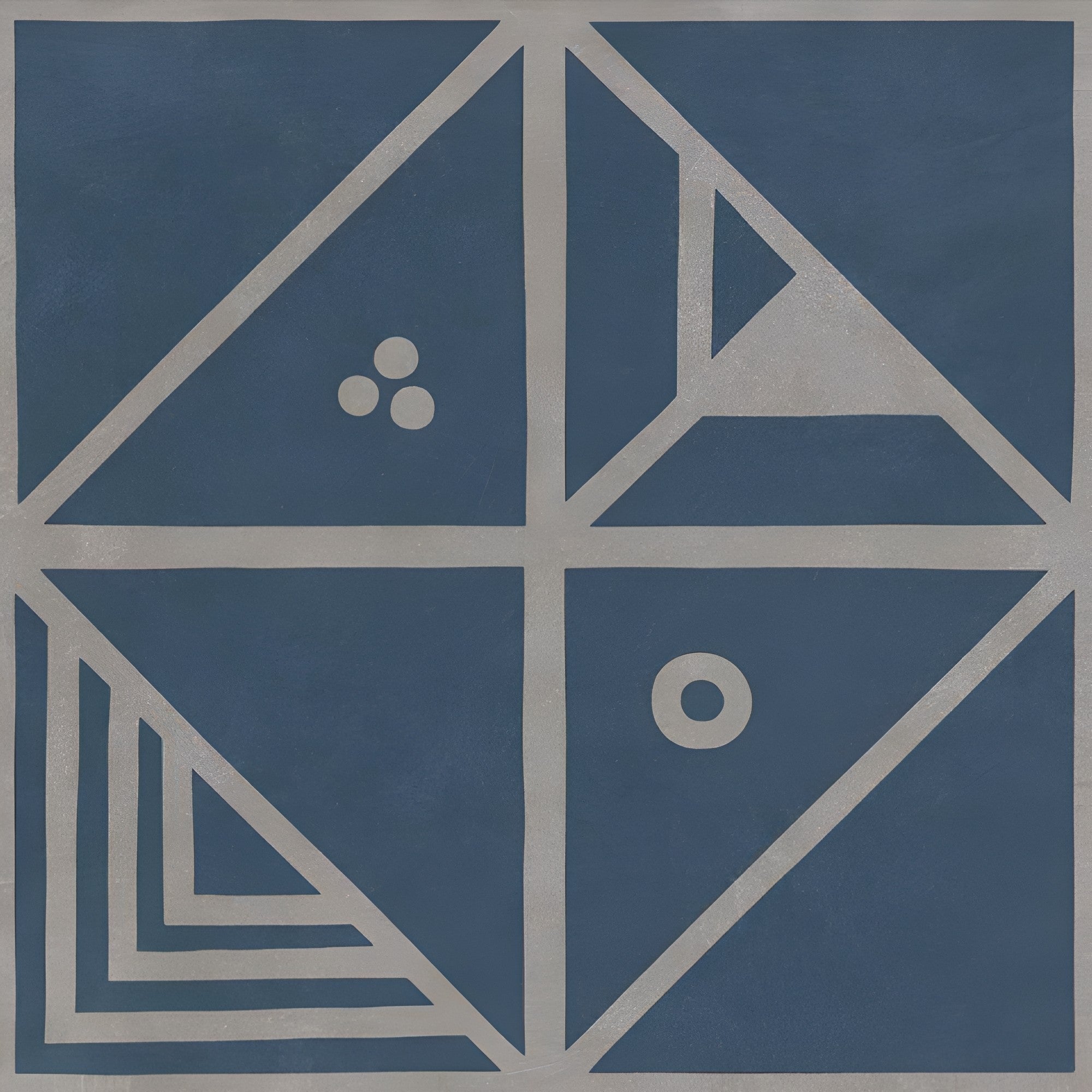 Dimenta Azul Moroccan Vitrified Tile 24 x 24 Inch