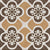 Ducati Choco Decor 2 Moroccan Vitrified Tile 8 * 8 Inch
