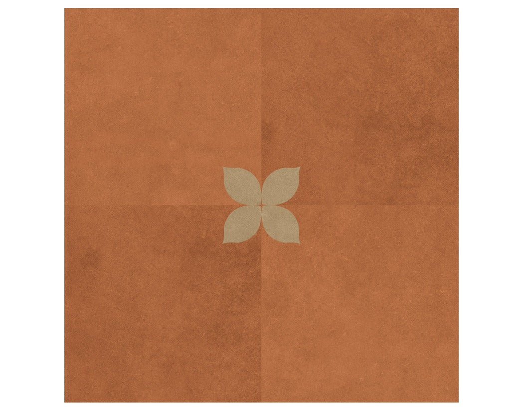 Element Cotto Vitrified Tile 24 x 24 Inch tile face