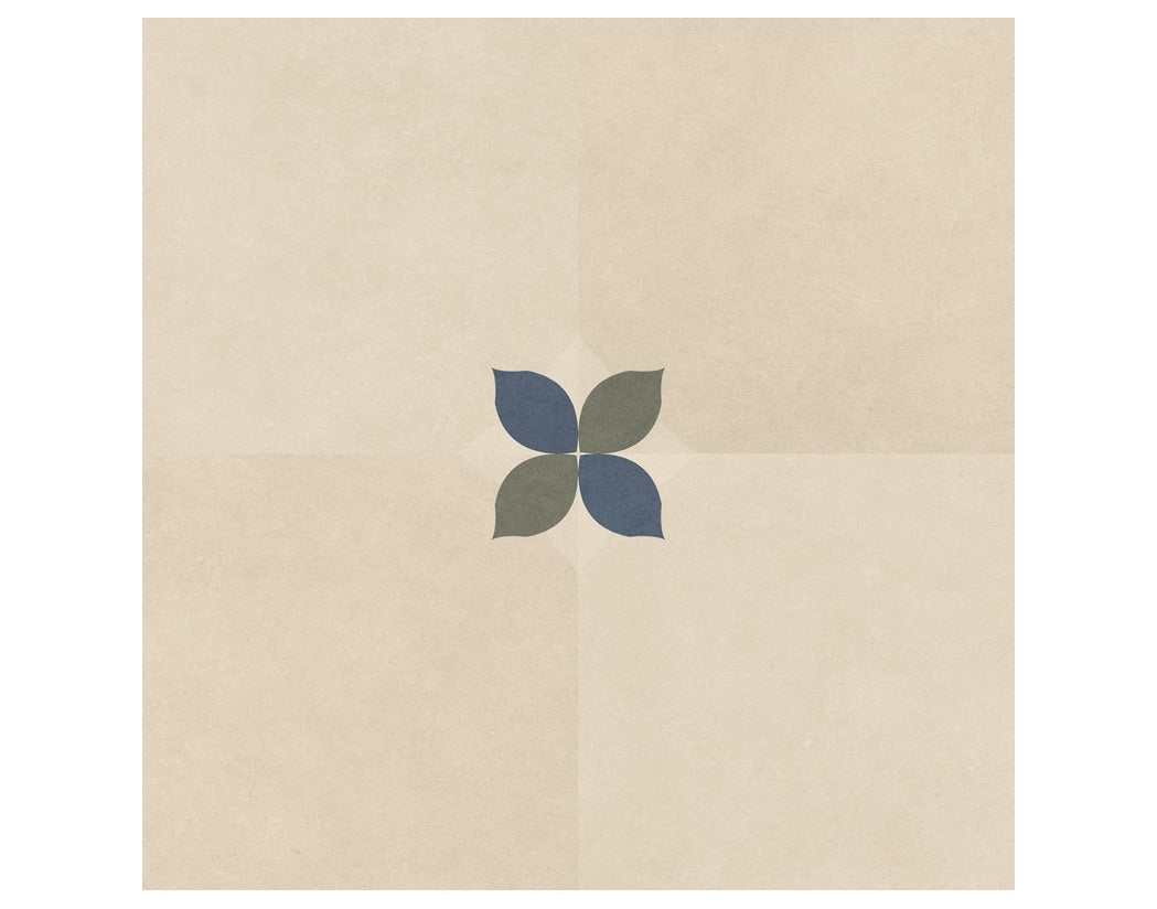 Element Crema Vitrified Tile 24 x 24 Inch tile face