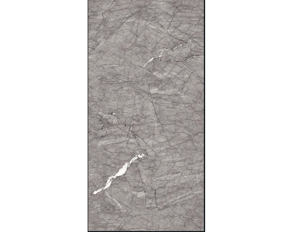 Grace Endless 026 Dark Grey 32 Inch x 64 Inch tile face close-up