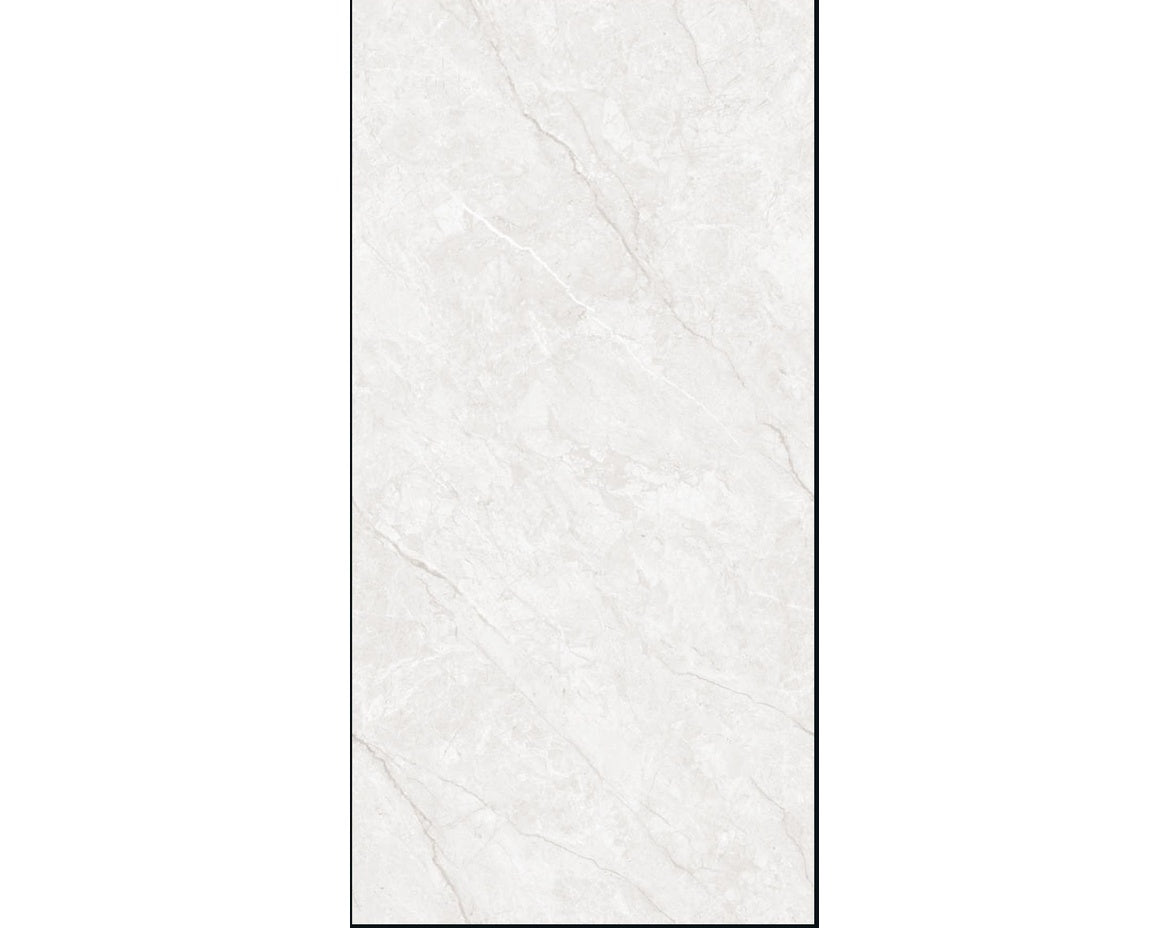 Grace Endless Mozaro Blanco 32 Inch x 64 Inch tile face close-up