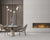 Facade Krypton Light Grey 32 Inch x 64 Inch feature wall in room setting