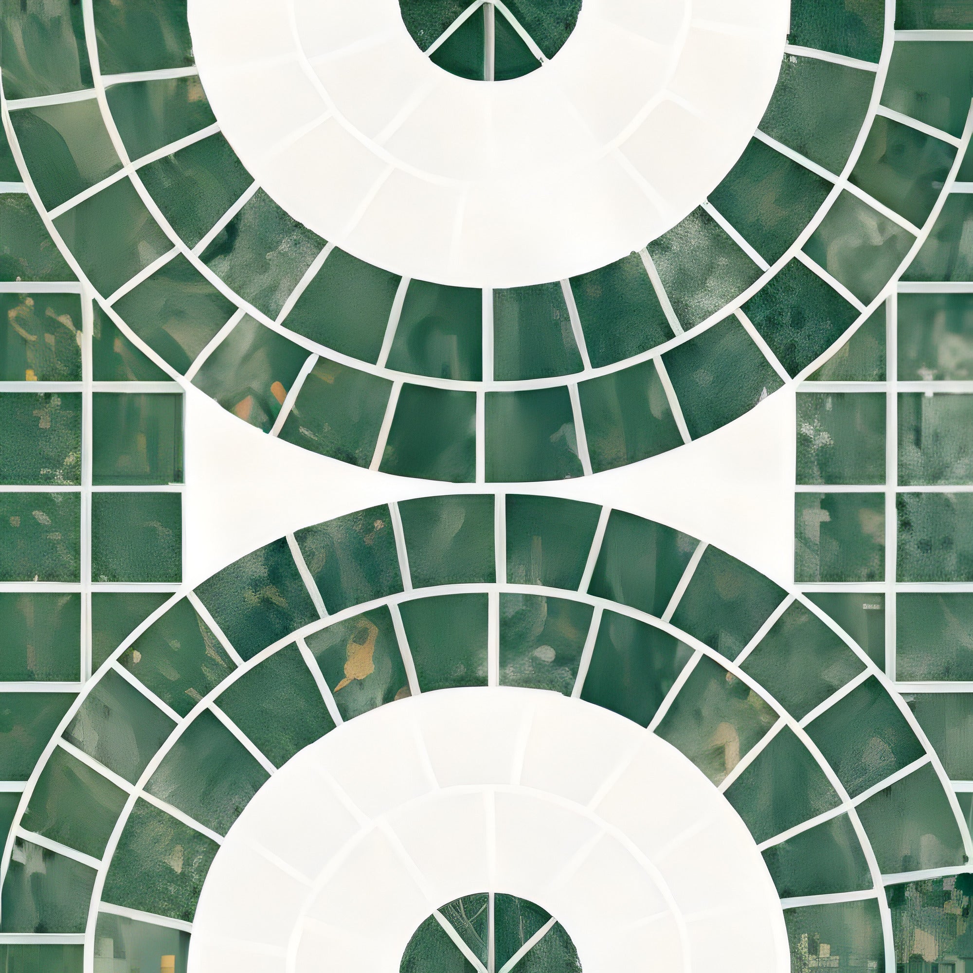 Fango Round Moroccan Vitrified Tile 8 * 8 Inch