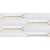 Flauti Off White Ceramic Tile 12 x 24 Inch