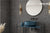 Fossil Charcoal 24x48 Inch tile in room setting