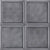Frame Cosmo Gray Ceramic Tile 12 Inch x 12 Inch