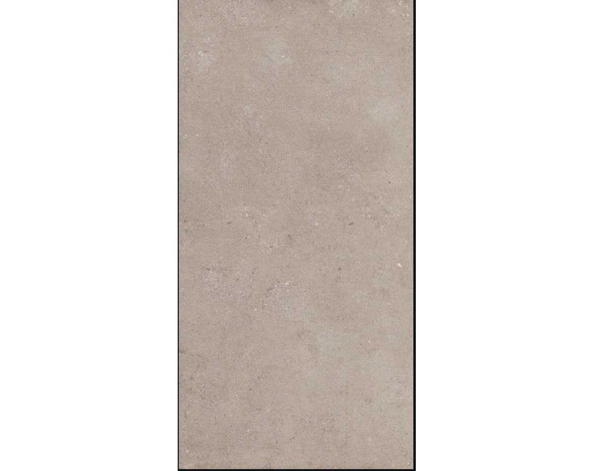 GHR Calava Tan 32 Inch x 64 Inch tile face close-up