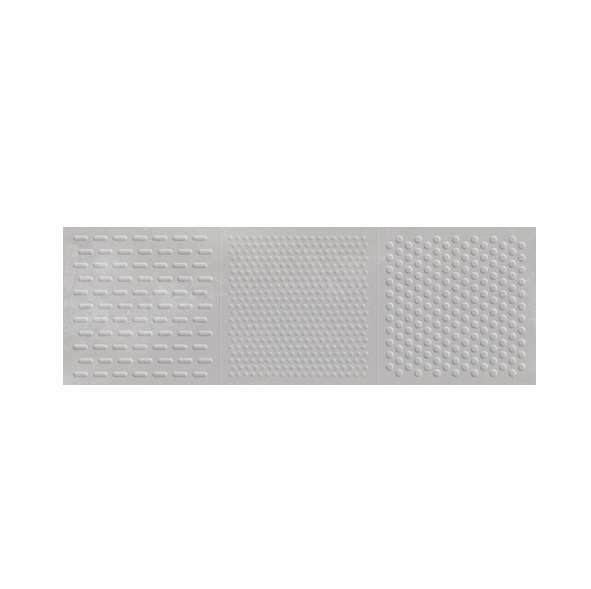 Gravity Nickel Ceramic Matt Tile 12 Inch x 36 Inch