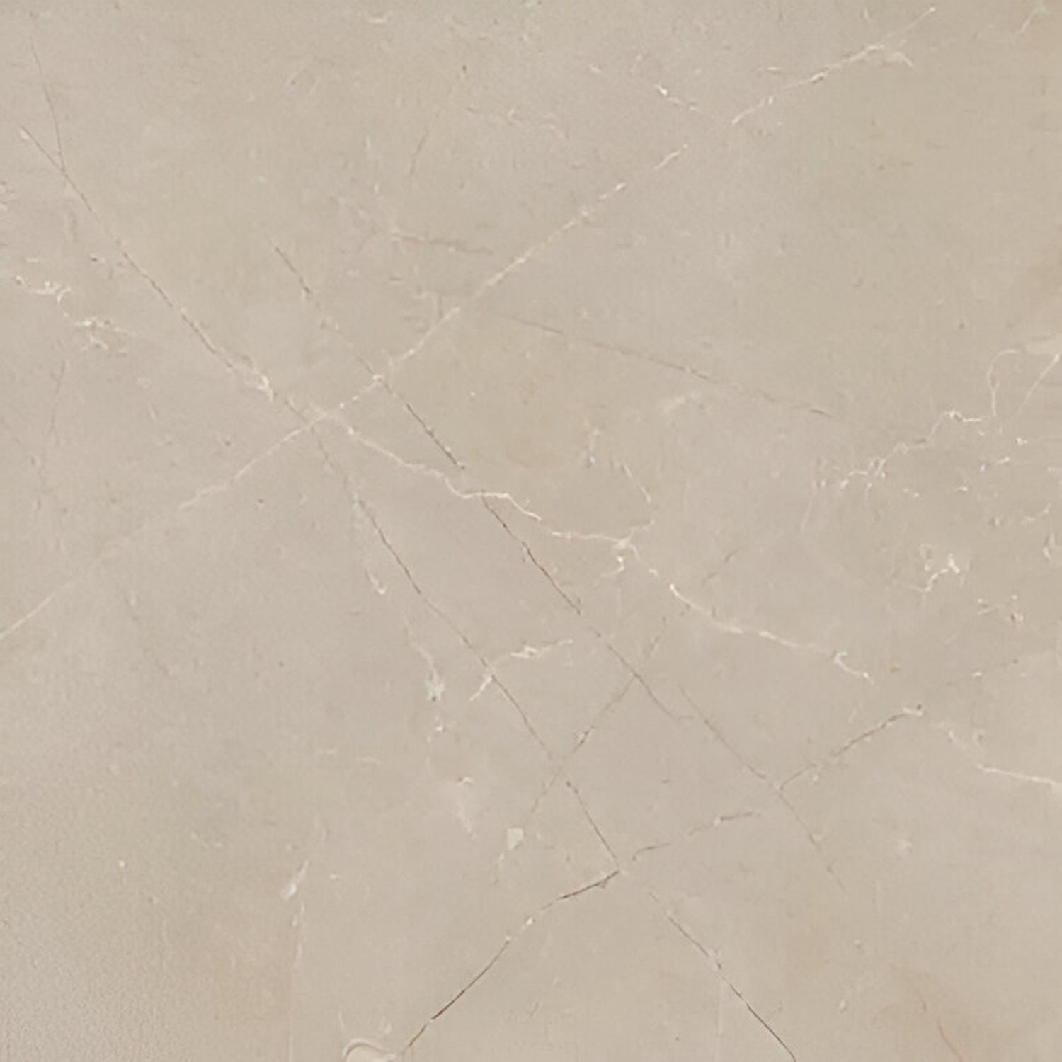 Jaguar Beige Marble Vitrified Tile 16 * 16 Inch