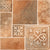 Jupiter Carob Decore Rustic Vitrified Tile 24 x 24 Inch