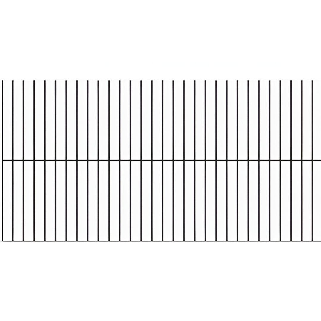 Kitket White Ceramic Tile 12 x 24 Inch