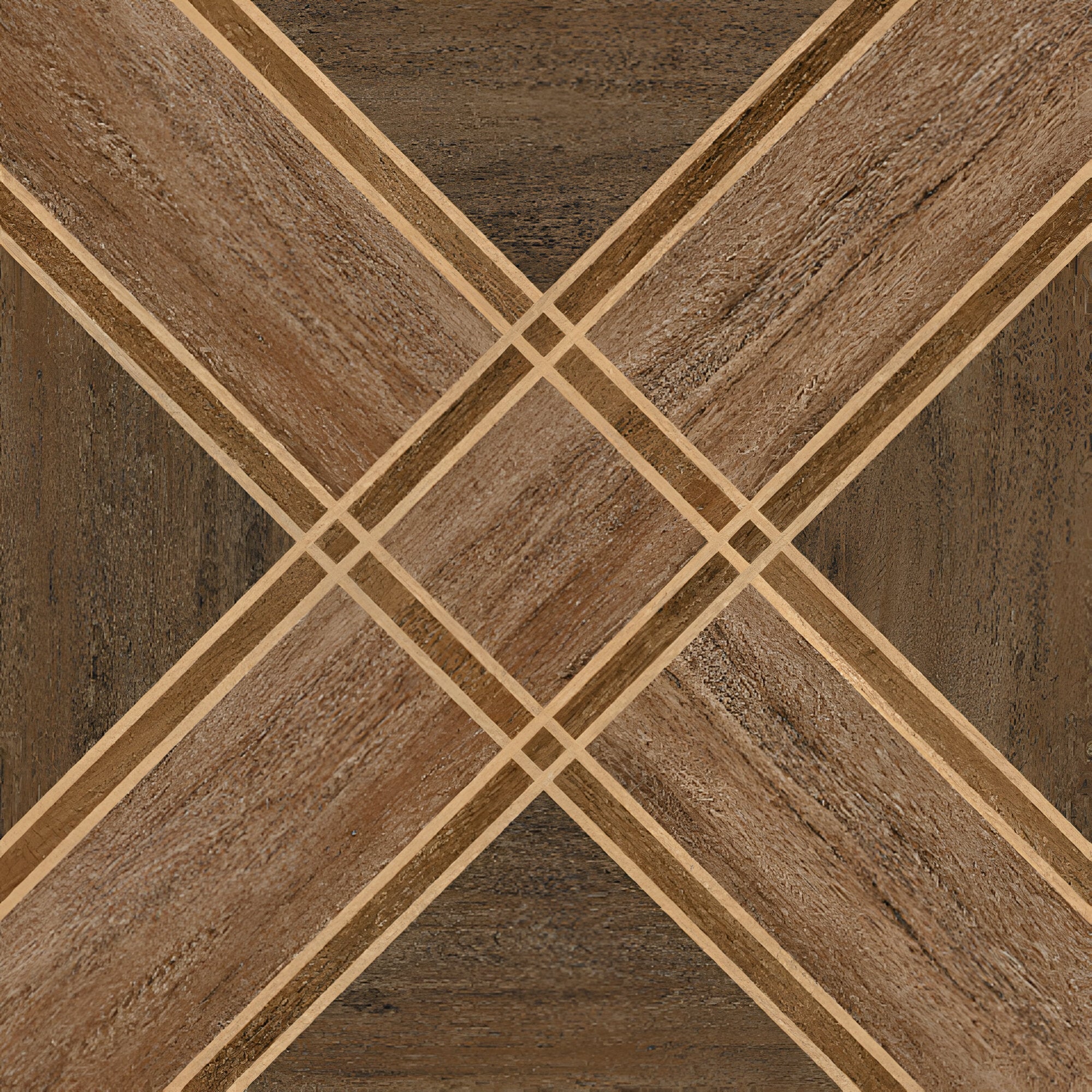 Kohinoor Wood Wooden Ceramic Tile 24*24 Inch
