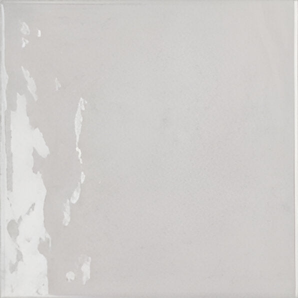 Lucido Base Bianco Vitrified Gloss Tile 8 * 8 Inch