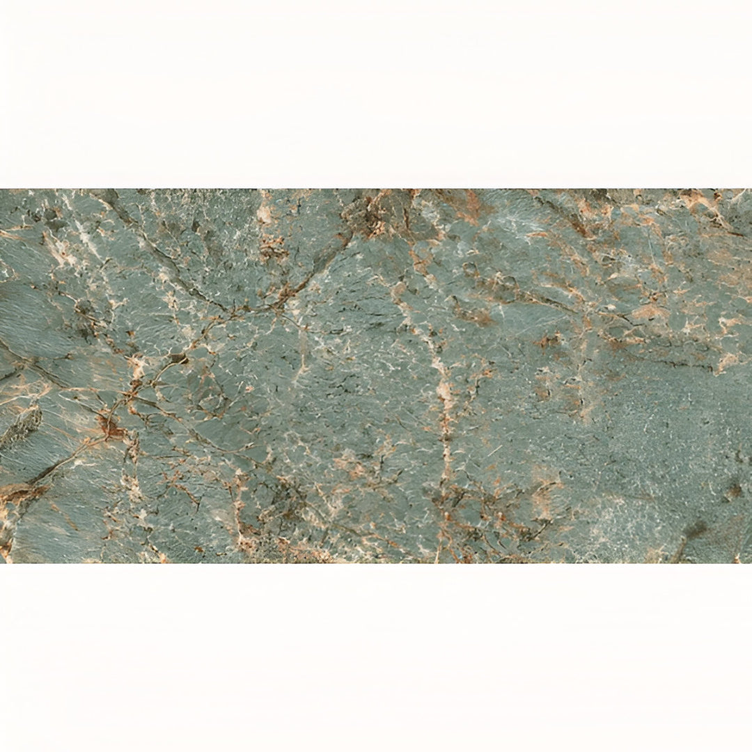 Malachite Green Gloss Vitrified Tile 24 * 48 Inch