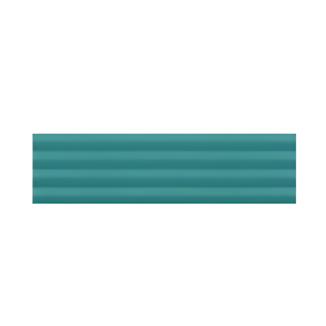 Marin Blue Fluted Matt Tile 3 x 12 Inch