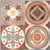 MC-04 Moroccan Ceramic Tile 12 Inch x 12 Inch