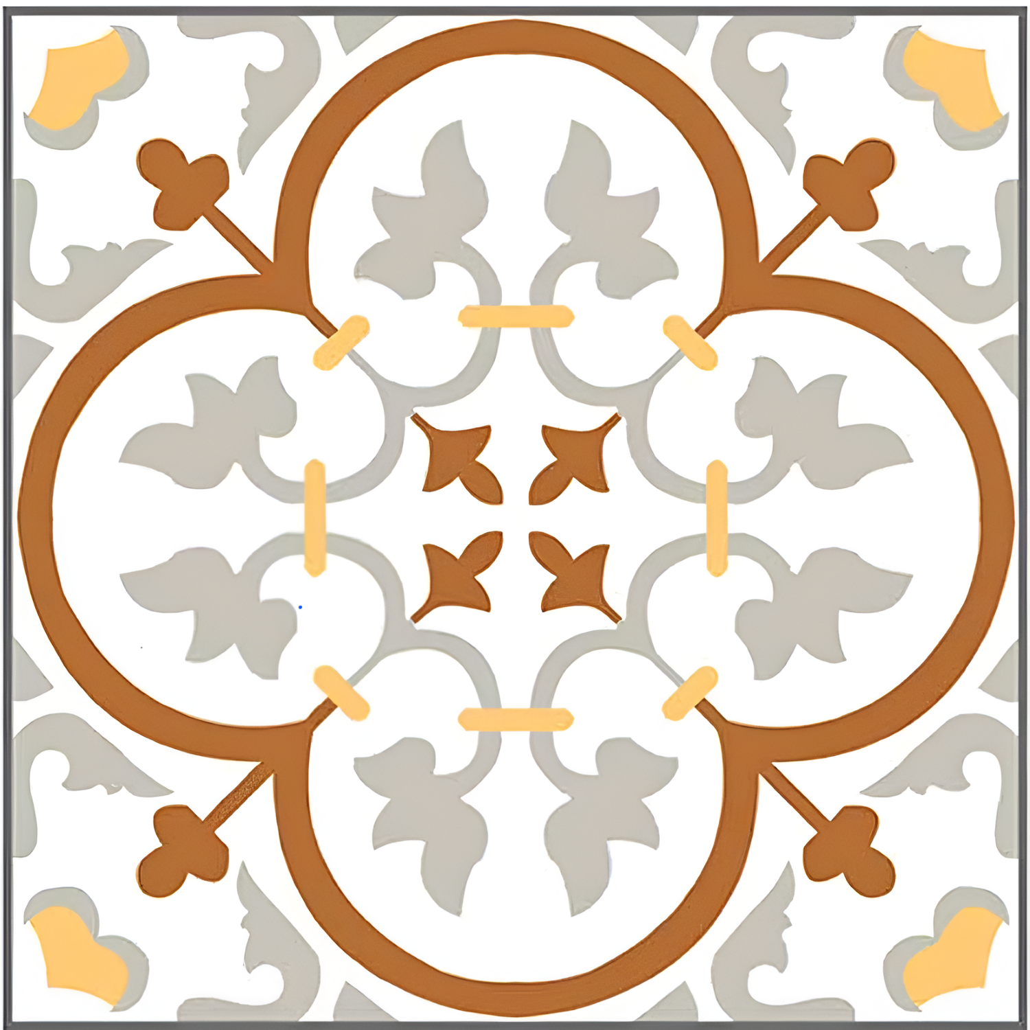 MC-05 Moroccan Ceramic Tile 12 Inch x 12 Inch