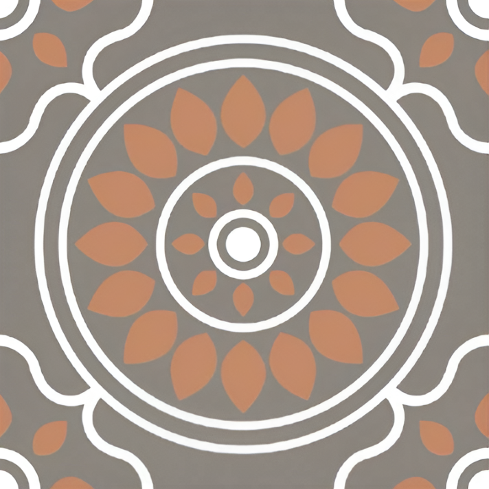 MC-22 Moroccan Ceramic Tile 12 Inch x 12 Inch