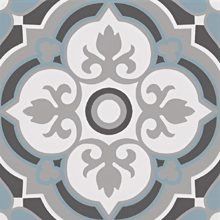 MC-26 Moroccan Ceramic Tile 12 Inch x 12 Inch