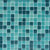 Medallions Mosaic Glass Tile 12x12 Inch