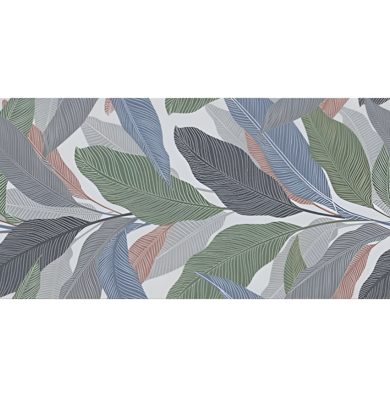 Mould Grey HL-1 Vitrified Tile 12 x 24 Inch