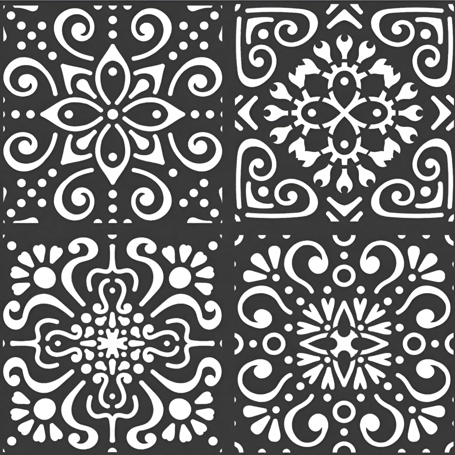 MT-09 Moroccan Ceramic Tile 24 * 24 Inch
