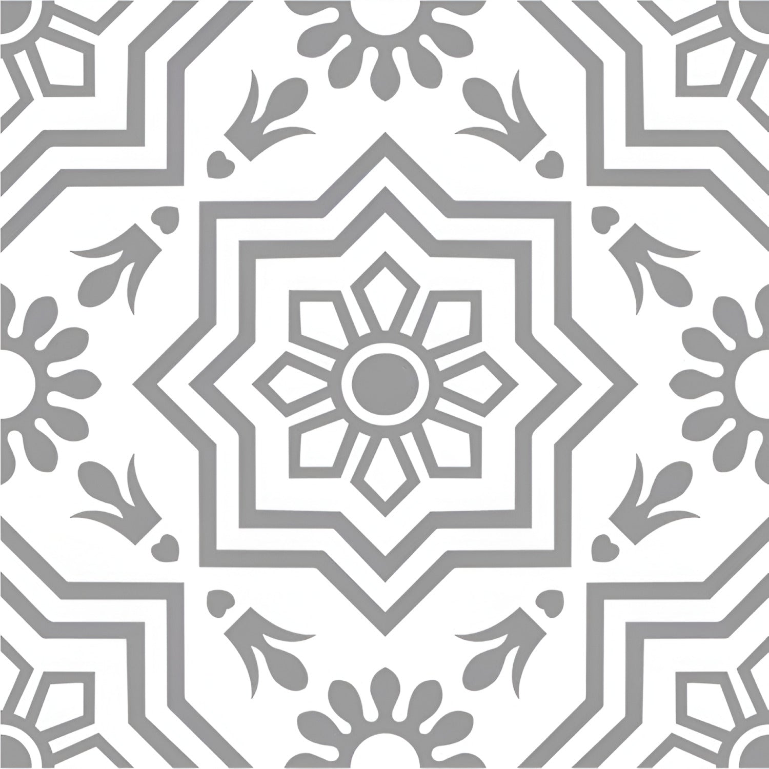 MT-13 Moroccan Ceramic Tile 24 * 24 Inch