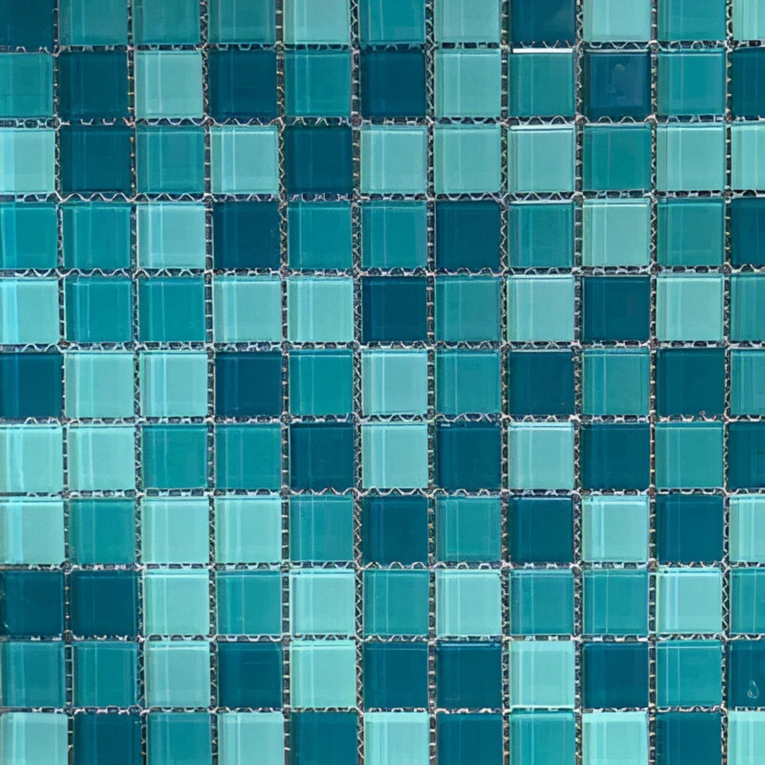 Mural Crystal Mosaic Glass Tile 12x12 Inch