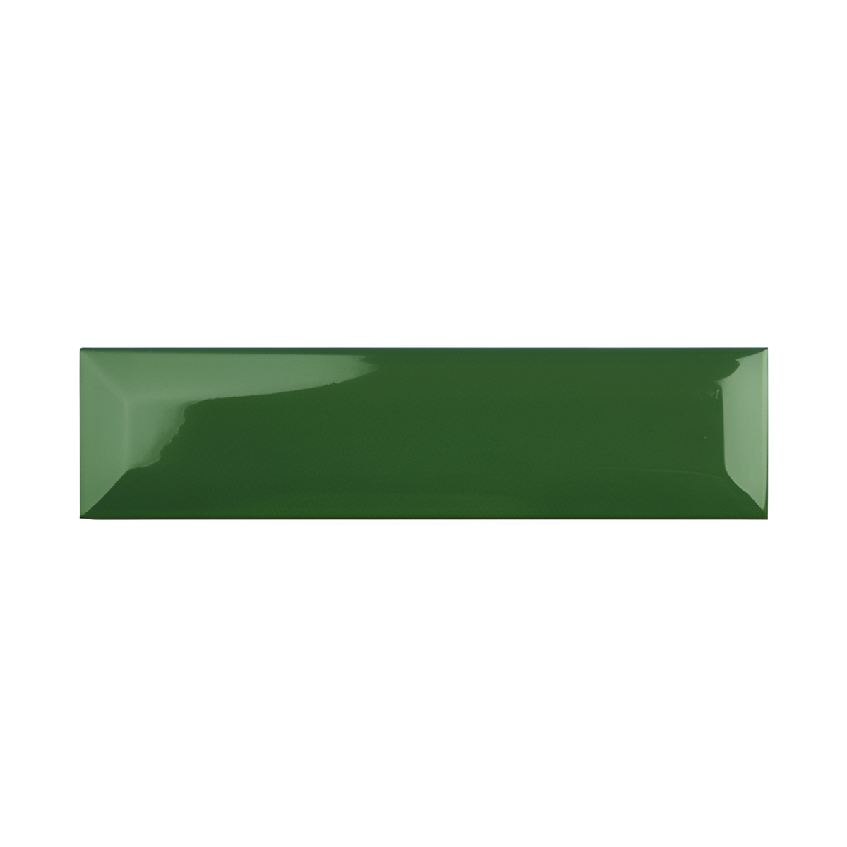 Oasis Green Bevelled Subway Tile 3 Inch x 12 Inch