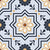 Octa Blue Moroccan Vitrified Tile 12 Inch x 12 Inch