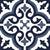 Octavia Blue Moroccan Vitrified Tile 12 Inch x 12 Inch