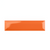 Orange Bevelled Subway Tile 3 Inch x 12 Inch
