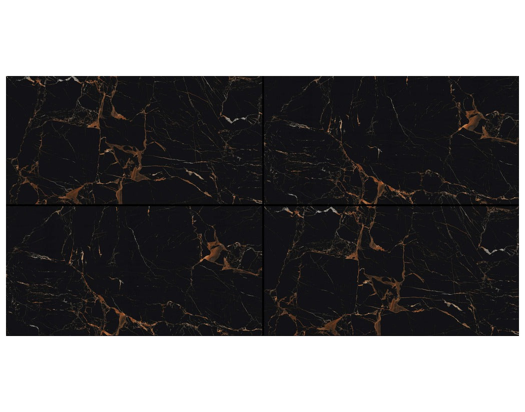 Panther Black Vitrified Tile 24*48 Inch layout