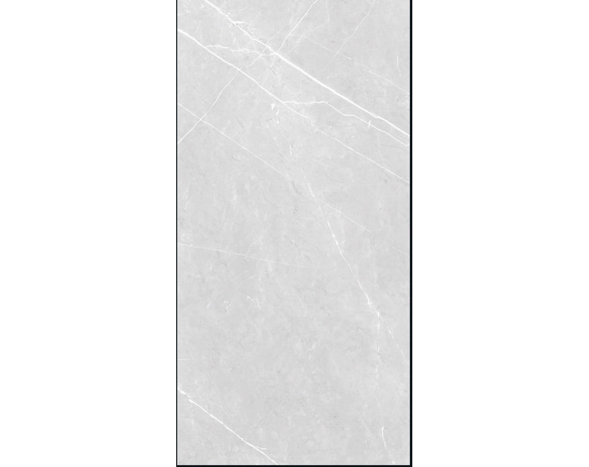 Grace Pietra Bianco 32 Inch x 64 Inch tile face close-up