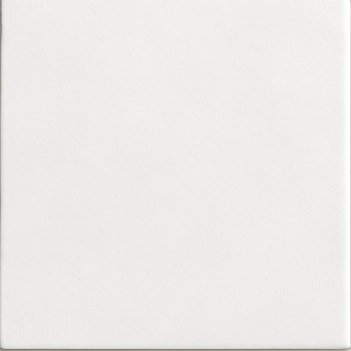 Plain white B Vitrified Matt Tile 8 * 8 Inch