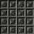 Prism Cosmo Black Ceramic Tile 12 Inch x 12 Inch