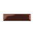 Red Brown Bevelled Subway Tile 3 Inch x 12 Inch